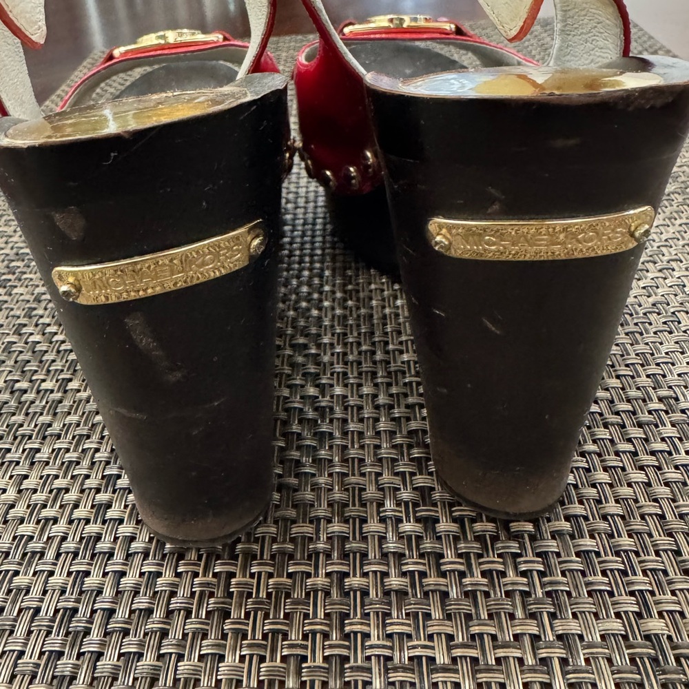 Michael Kors Leather Sandals - Picture 4 of 6
